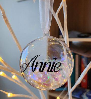 Personalised Christmas Bauble